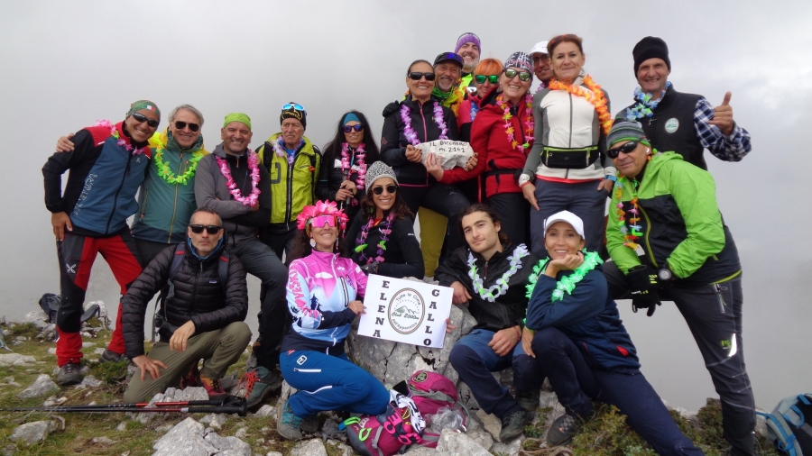 Con TUTTE le cime dell'Appennino di Elena Gallo per l'anello del Monte Bicchero sul Velino-Sirente