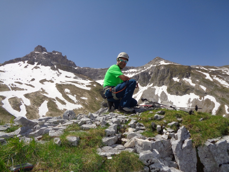 Il selvaggio anello per il Cimone di Santa Colomba del Gran Sasso D'Italia