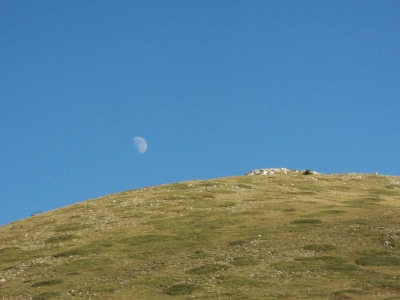 La luna...