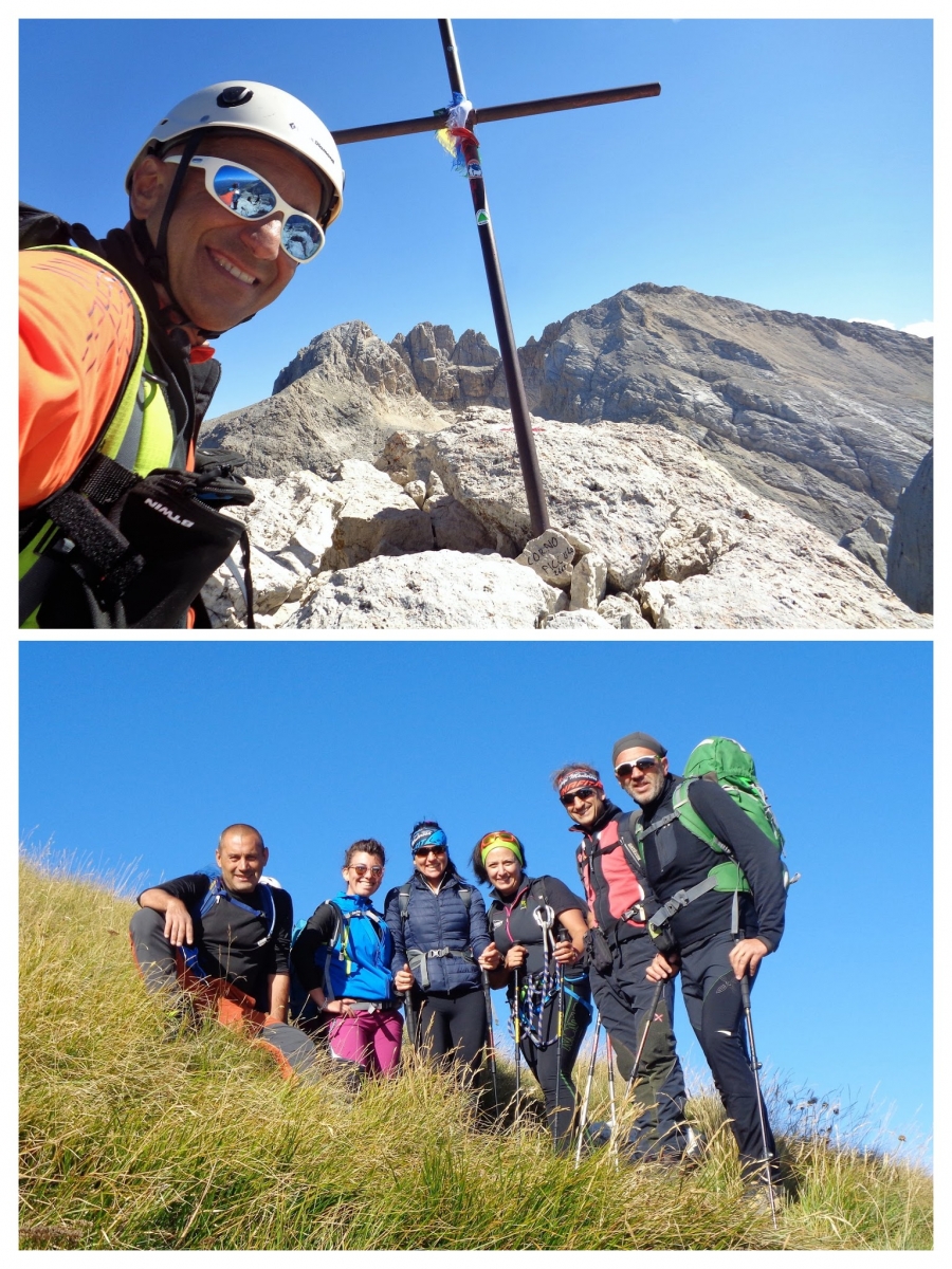 L'anello del Corno Piccolo sul Gran Sasso D'Italia per le Ferrate Ventricini e Danesi