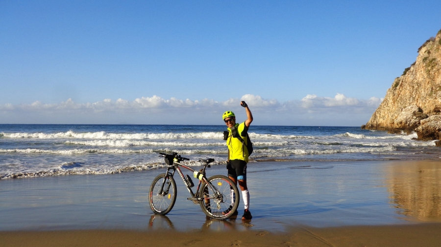 50 KM MTB alla ricerca di Antonella " Ritarossi " da Punta Rossa del Circeo a Porto Badino di Terracina