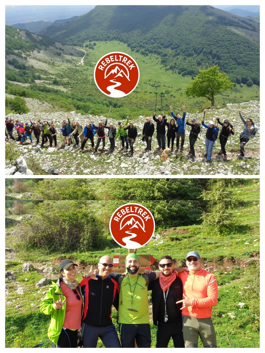 Socio fondatore per la prima ufficiale REBELTREK con l'anello del Malaina sui Monti Lepini e grande Barbecue