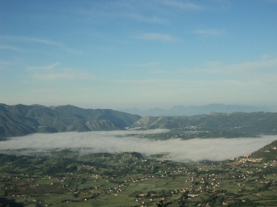 La nebbia...