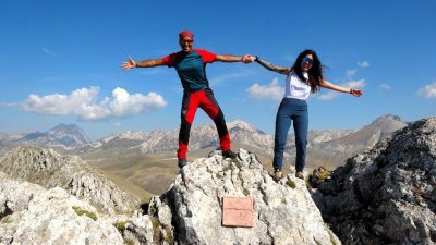 Con il ritorno di Giulia Atzeni per l'anello delle cime del Monte Bolza e il Canyon dello Scoppaturo sul Gran Sasso f'Italia
